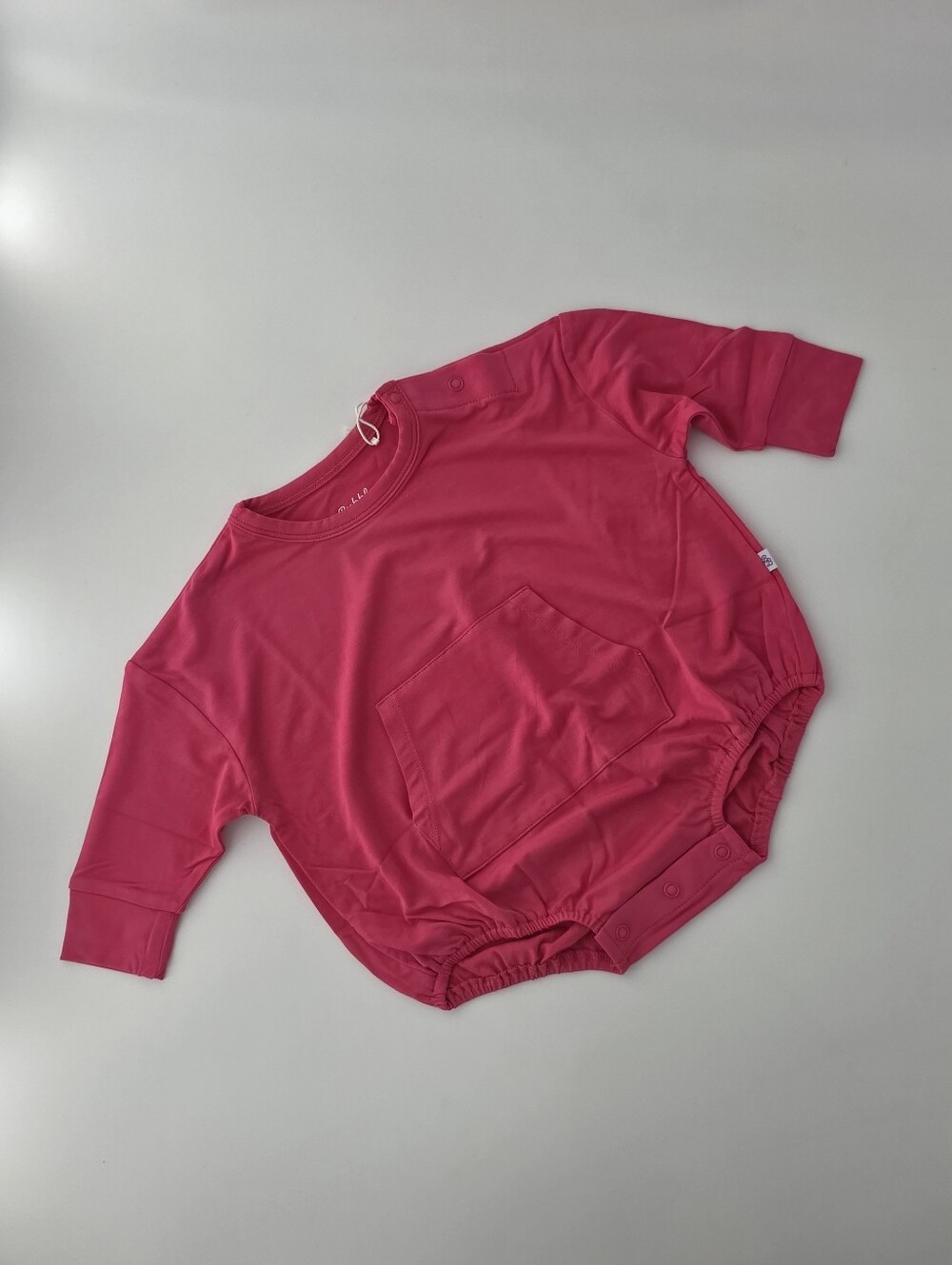 Bubble Baby Hibiscus Long Sleeve Bubble Romper